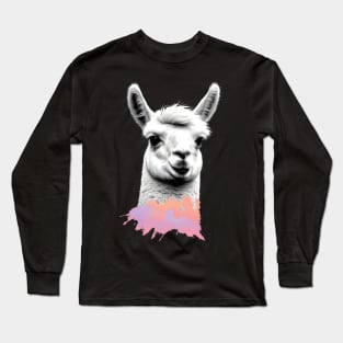 Fluffy alpaca Long Sleeve T-Shirt